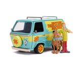 FOURGON SCOOBY DOO MACHINE MYSTÈRE 1/24 AVEC FIGURINES