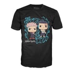 Funko Boxed Tee: JJK - Yuji & Aoi - Large - (L) - Jujutsu Kaisen - T-Shirt - Clothes - Gift Idea - Short Sleeve Top for Adults Unisex Men and Women - Official Merchandise - Anime Fans