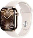 Apple Watch 10 42mm GPS+4G Titan Sport S/M Gold/Starlight