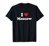 I Heart Souvenir Russia Travel I Love Moscow T-Shirt