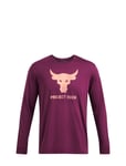 Ua Pjt Rock Brahma Bull Ls Purple Under Armour