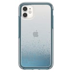 OtterBox iPhone 11 Symmetry Series Case - WE'LL CALL BLUE (CLEAR/BLUE SAPPH MET/WE'LL CALL BLUE IML), Ultra-Sleek, Wireless Charging Compatible, Raised Edges Protect Camera & Screen