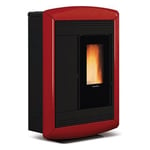 Extraflame Souvenir Lux Evo 1275707 Poêle Pellet 10,2Kw Bordeaux 4 Étoiles