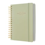 Kokonote Diary 2024-2025 Sage Green | Back To School 12 Months Academic Diary A5 Day To Page | August 2024 - July 2025 | Mid Year Diary 2024-2025 With Stickers | Daily Academic Planner