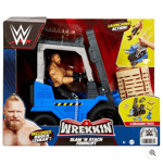 WWE Wrekkin Slam 'N Stack Forklift with Brock Lesnar Figure