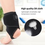 Foot Joint Warm Heating Ankle Pad Heated Massager Brace Wrap Pain Relief