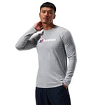 Berghaus Mens Organic Big Logo T-Shirt - Dark Grey/Dark Grey - M