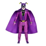 McFarlane Toys DC Figurine rétro Le Joker – 15,2 cm, inspirée de la Bande dessinée Batman de 167 m, Design Classique avec Articulation, Comprend Une Grande clé – Jouet de Collection