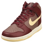 Nike Dunk High Womens Plum Fashion Trainers - 8.5 UK