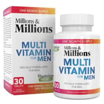 Millions & Millions - Men's Multi Vitamin & Minerals - 30 Tablets