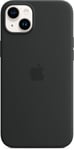 Genuine Original Apple iPhone 14 Plus Silicone Case with MagSafe Midnight