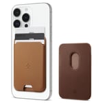 Spigen Korthållare Valentinus 3 Cards Holder MagFit Brun