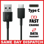 1M long BLACK  Type C USB-C Data Sync Charging Charger Cable For Various Phones