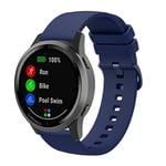 Samsung Galaxy Watch 3 etc. band - Marinblått