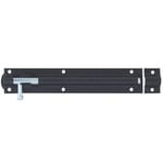 AS3220 - ASEC Straight Tower Bolt - Black - 200mm