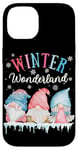 iPhone 14 Walking In A Winter Wonderland Christmas Cute Gnome Matching Case