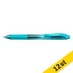 Kulspetspenna | Pentel Energel BL107 | turkos | 12st