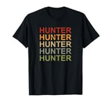 Retro Hunter Personalized, Hunter Name, Boy Man Hunter T-Shirt