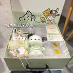 Kawaii Sanrio Pochacco Bluetooth högtalare Tecknad surfbräda Fjärrkontroll Tjej Trådlös Bärbar Söt Högtalare Födelsedagspresent Pochacco