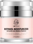 ROSVANEE Retinol Moisturizer Anti Aging Cream for Face, Neck and Eye with... 