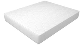 Matelas 160x190 Hauteur 21 cm, en Waterfoam et revêtement en Aloe Vera – Indéformable, Dispositif médical Modèle : Plus