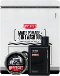 Uppercut Deluxe Matte Pomade 100g & 3 In 1 Wash 240ml Duo