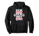 No Excuses, Just Results - Gym Workout Pullover Hoodie