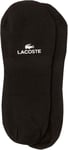 LACOSTE Mens RA5493 Black No-Show Invisible Liner Trainer Socks UK 4-7 EU 36-40