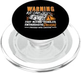 Warning R/C Cars Fast Moving Remote Control RC Model Racing PopSockets PopGrip for MagSafe