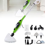 1500W Steam Mop 10 in 1 Hot Cleaner Floor Carpet Window Washer Hand Steamer