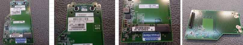 Hewlett Packard Enterprise NGFF M.2 SSD adapter for HPE