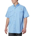 Columbia Bonehead Chemise de Travail à Manches Courtes pour Homme Confortable et Respirant Casquette Blanche Taille L