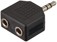 Hama Audio Adaptor 3.5mm Jack Male to 2 x 3.5mm Jack Stereo