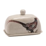 Meg Hawkins Butter Dish Pheasant