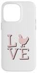 Coque pour iPhone 14 Pro Max Appel à tous les amateurs de poulet : Chicken Lover is Fun