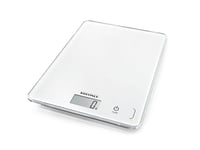 Soehnle Page Compact 300 Food Scales, Kitchen Scales for Cooking and Meal Prep, Electronic Digital Scales with Easy to Read LCD Screen and Tempered Glass Top, switches between g and oz/lb