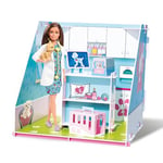 Barbie by Bladez Toyz Pop Up Animal Doctors - Customizable Vet Playset - Reusable Stickers & Barbie Accessories - Easy Assemble Barbie Toy for Imaginative Play - Barbie Gift for Every Barbie Girl