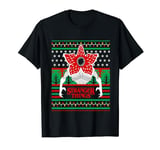 Stranger Things Xmas Demogorgon Lights Fan Memorabilia T-Shirt