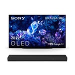 Sony XR42A90KU A90K BRAVIA XR MASTER Series OLED 4K UHD Smart TV With HTA3000 3.1 channel Dolby Atmos Soundbar