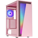 Blackstorm Artemis 3705 ATX-kotelo ikkunalla, pinkki