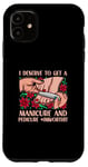 Coque pour iPhone 11 Manucure Pédicure Femmes Pampering Nail Art Wellness Soins de la peau