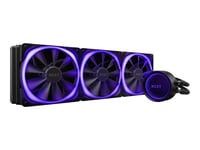 NZXT Kraken X73 RGB - Système de refroidissement liquide de processeur - (pour : LGA1200, LGA1151, LGA1150, LGA1155, LGA1156, LGA1366, LGA2011, LGA2011-3, LGA2066, AM4, sTRX4, TRX4) - aluminium -...