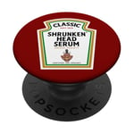 Bouteille de condiments d'Halloween – Potion de sérum à tête rétrécie PopSockets PopGrip Interchangeable