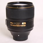 Nikon Used AF-S Nikkor 105mm f/1.4E ED Telephoto Prime Lens