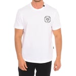 Plein Sport TIPS412 Mens short sleeve t-shirt - White material_cotton - Size X-Large