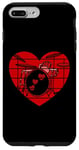 Coque pour iPhone 7 Plus/8 Plus Batteur Saint Valentin Batterie Mariage Musicien