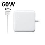 60W EU-kontakt MagSafe 2 T-TIP laddare, laddare för MacBook Pro