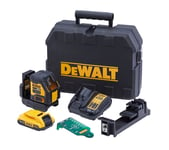 Krysslaser  DeWalt DCLE34021D1-QW; 18 V; 1x2,0 Ah batt.