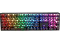 4713319658959 Ducky One 3 Aura Black Gaming Keyboard, RGB LED - MX-Brown