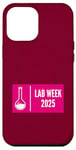 Coque pour iPhone 12 Pro Max Pink Lab Week 2025, jolie pour un technicien de laboratoire